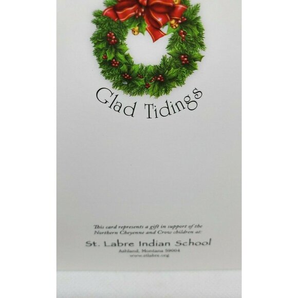 St. Labre Indian School O Holy Night Greeting Card | Native American Charity - Picture 10 of 11